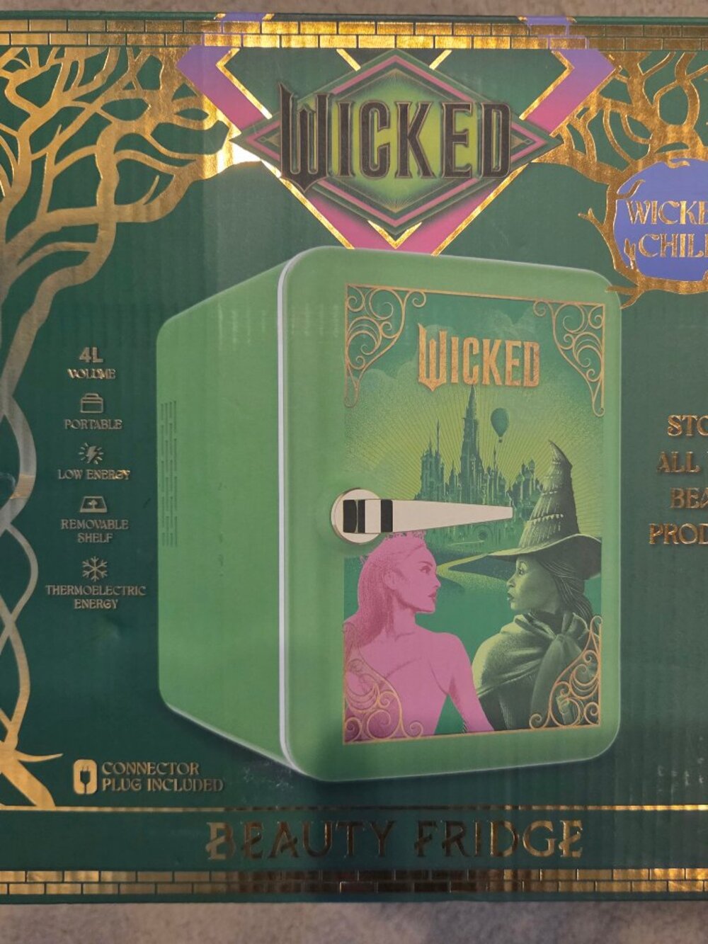 Wicked Make Up Refrigerator NWT, Open Box